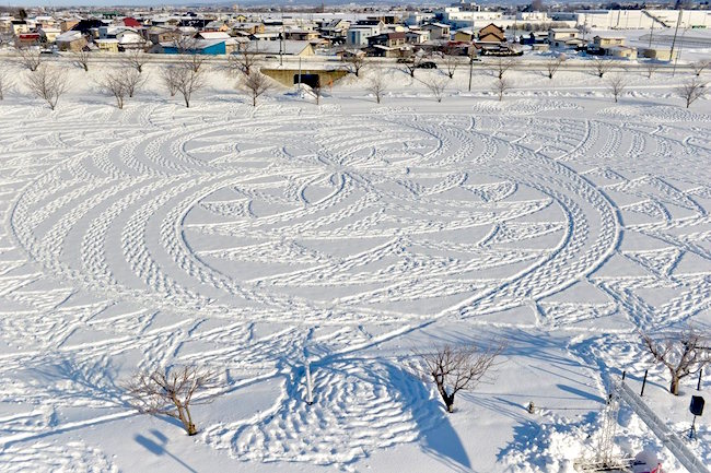snow art